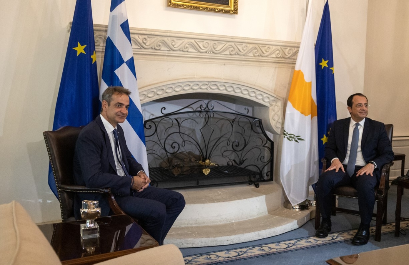 Μητσοτάκης σε Χριστοδουλίδη: Απαράδεκτες οι επιθέσεις Τουρκοκύπριων κατά της δύναμης του ΟΗΕ