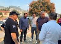 ΠΑΣΟΚ: Eπίσκεψη του Ανδρέα Σπυρόπουλου στις πυρόπληκτες περιοχές του Έβρου