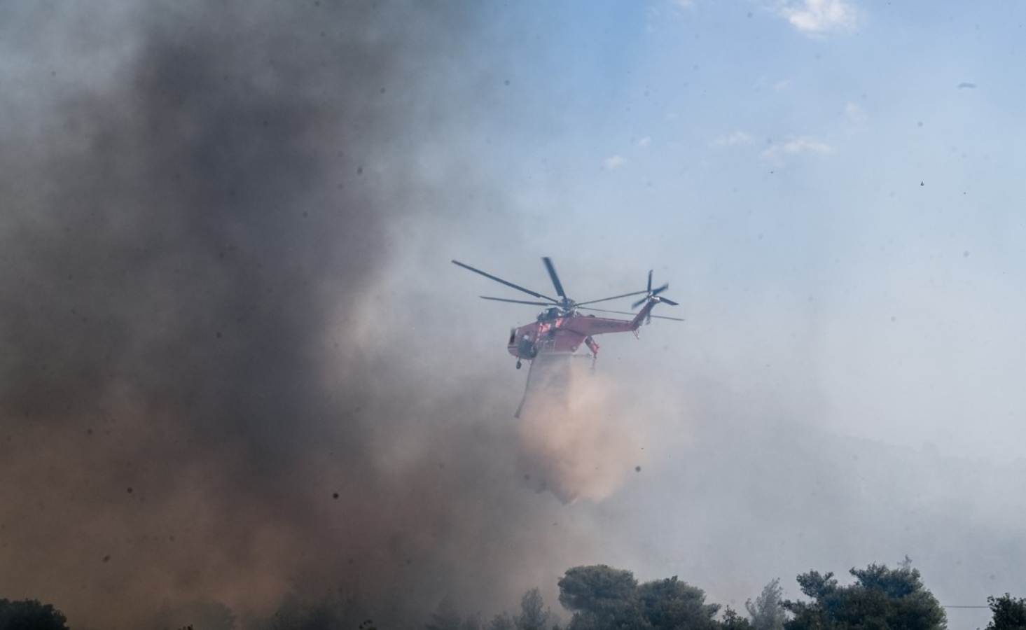 Φωτιά στη Ροδόπη: Μήνυμα από το 112 για εκκένωση οικισμού προς τις Σάπες