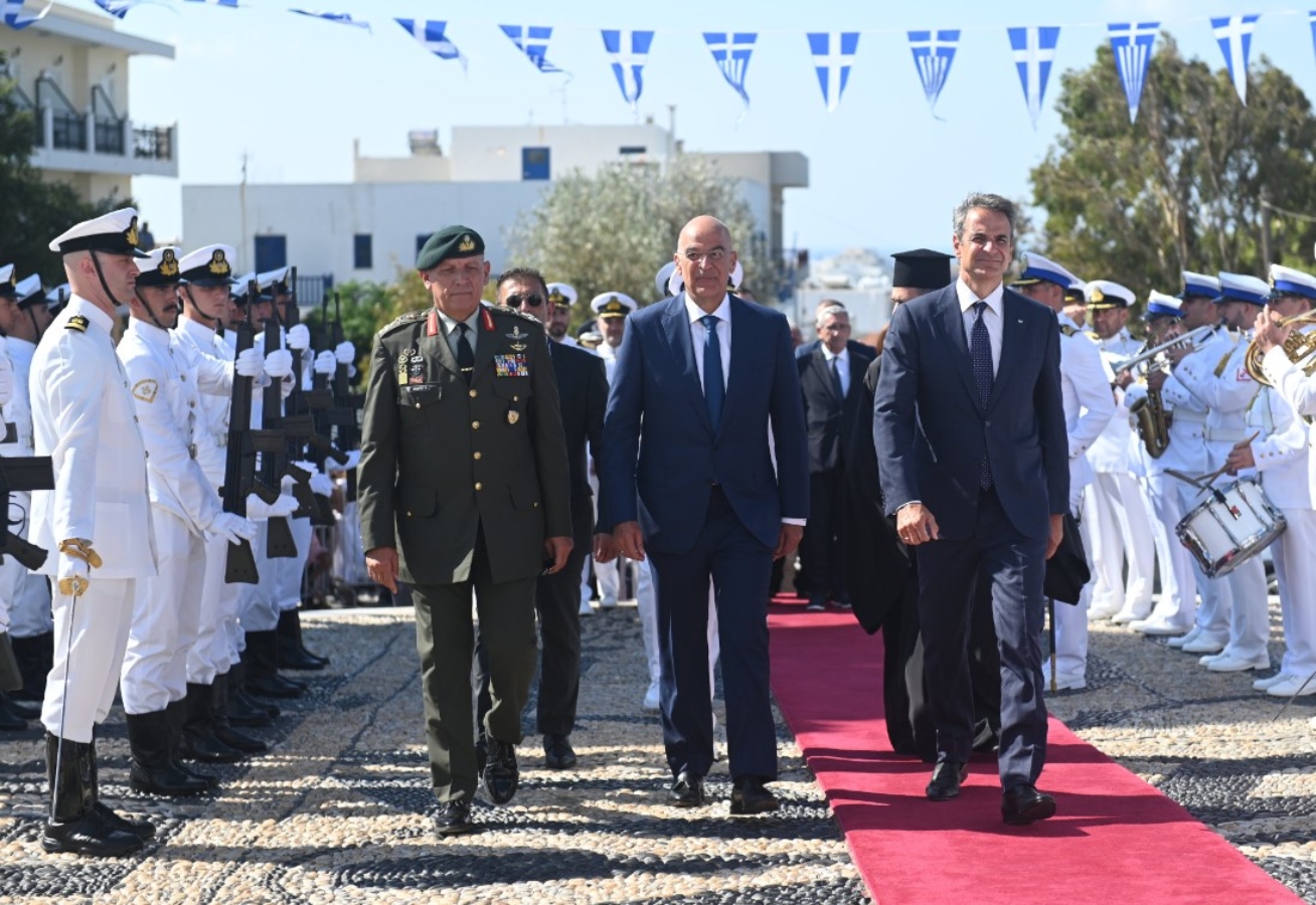 Δένδιας: Η Ελλάδα υπερασπίζεται ανεπιφύλακτα την εδαφική της ακεραιότητα