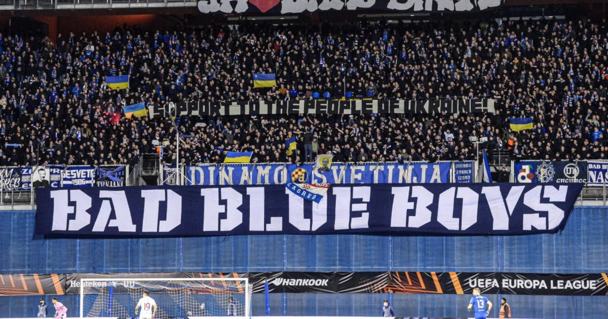 Οι σεσημασμένοι και «χαϊδεμένοι» Bad Blue Boys της Ντινάμο Ζάγκρεμπ