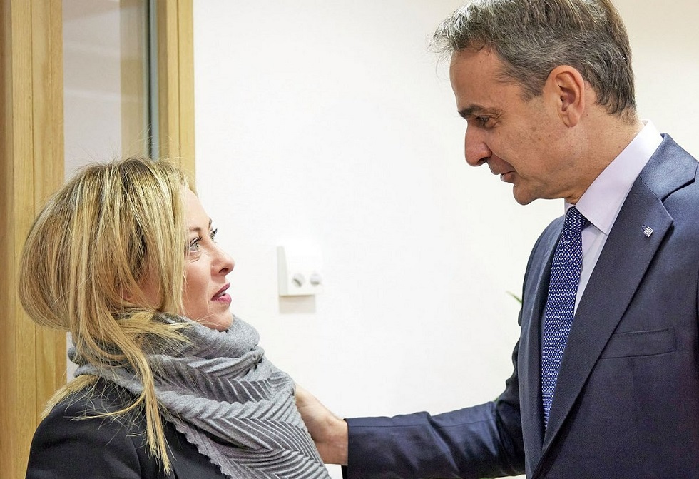 Ευρωεκλογές και μετανάστευση φέρνουν πιο κοντά Μητσοτάκη και Μελόνι