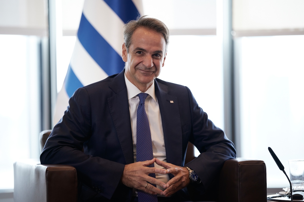 Μητσοτάκης: Με το βλέμμα στραμμένο στο βήμα της Γενικής Συνέλευσης του ΟΗΕ