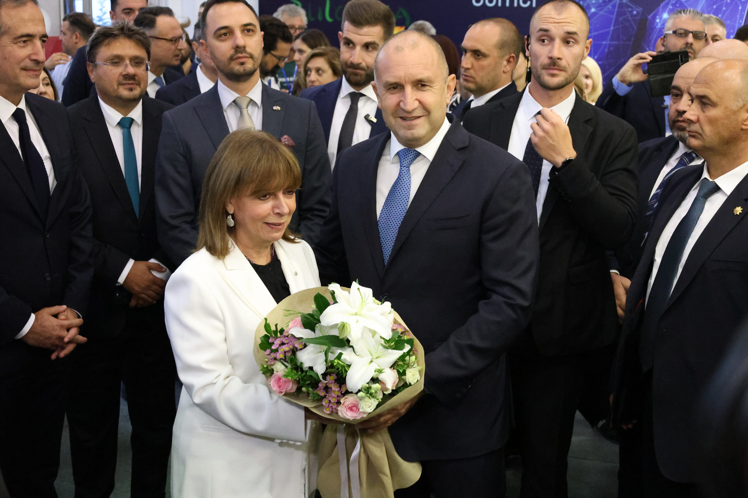 Επίσκεψη της ΠτΔ στην 87η ΔΕΘ και συνάντηση με τον Βούλγαρο ομόλογό της