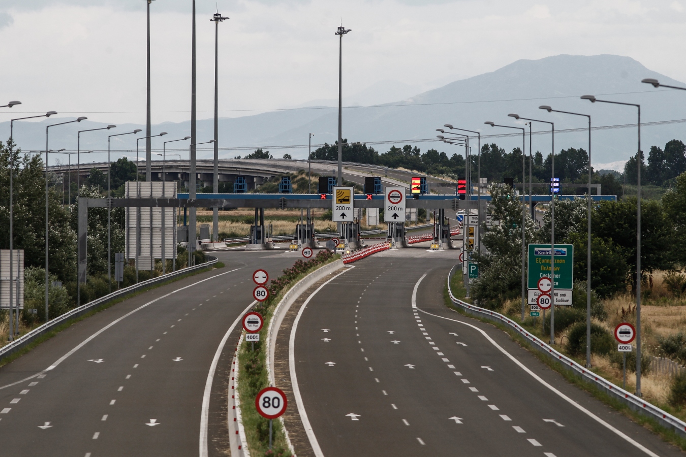 Παράταση δωρεάν διέλευσης από διόδια στον Ε65 και τον Αυτοκινητόδρομο Αιγαίου από Νίκαια μέχρι τον Μαλιακό