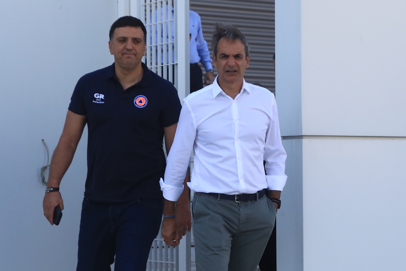 Συνάντηση Μητσοτάκη και Κικίλια στο Μέγαρο Μαξίμου [vid]
