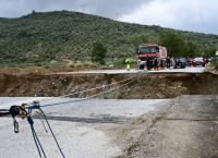 Κακοκαιρία Daniel: Έκλεισε η Εθνική Αθήνας-Θεσσαλονίκης στη Λάρισα και στα δύο ρεύματα [vid]