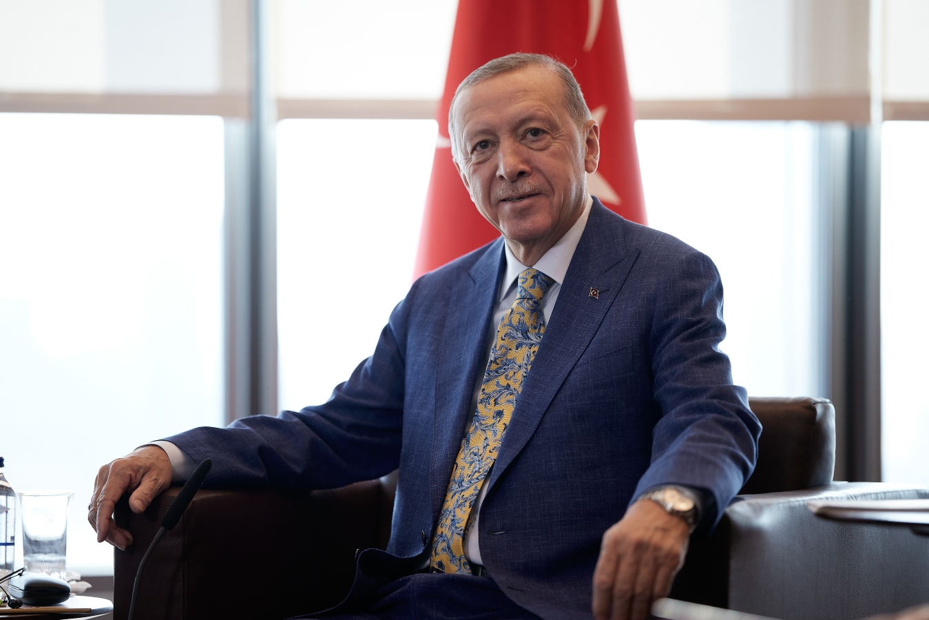 Το τιτίβισμα του Ερντογάν για τη συνάντηση με τον Κυριάκο Μητσοτάκη [pic]