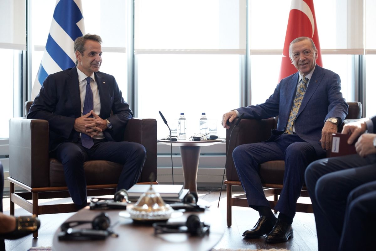 Ολοκληρώθηκε η συνάντηση Μητσοτάκη με Ερντογάν στη Νέα Υόρκη – Διήρκεσε μία ώρα [vid]