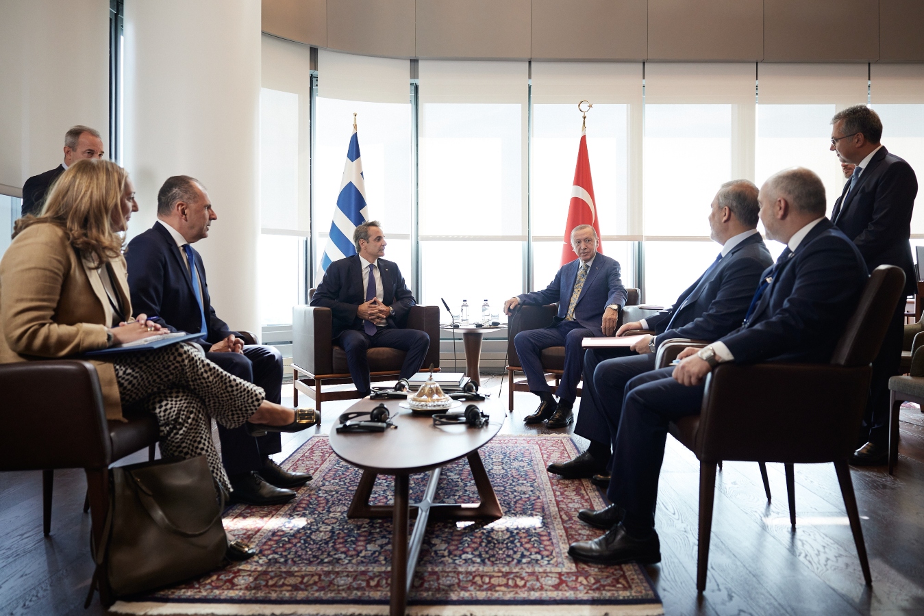 Μητσοτάκης – Ερντογάν: Συνάντηση κορυφής μιας ώρας – Οι επιδιώξεις των δύο πλευρών