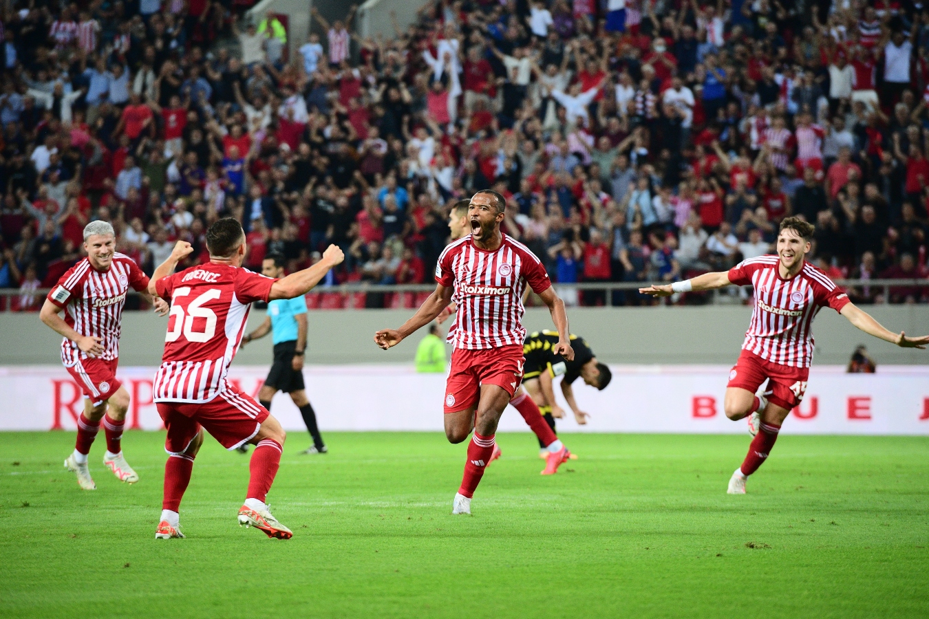 Ολυμπιακός – Άρης 4-1: Ο Ελ Κααμπί απλοποίησε την κατάσταση [vid]