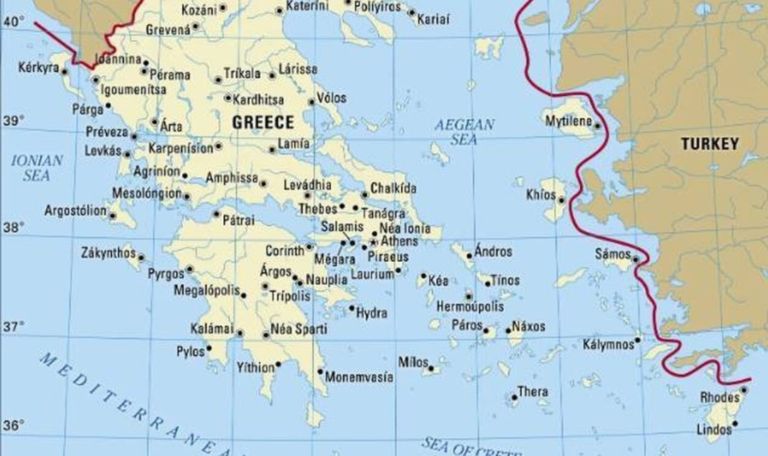 Τουρκία: Διαμαρτύρονται επειδή η Britannica παρουσιάζει ελληνικά τα νησιά του Αιγαίου [vid]