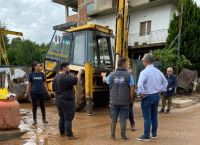 Σε πληγείσες περιοχές ο Χρήστος Σταϊκούρας και ο Νίκος Ταχιάος