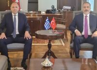 Συνάντηση Γεραπετρίτη – Φιντάν: Απαιτείται προσήλωση σε οικουμενικές αξίες και στο διεθνές δίκαιο