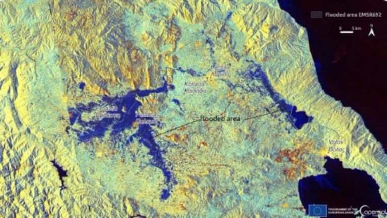 «Κοπέρνικος» – Χάρτης: Ορισμένες περιοχές της Ελλάδας δέχθηκαν έως και 800 χιλιοστά βροχής [vid]