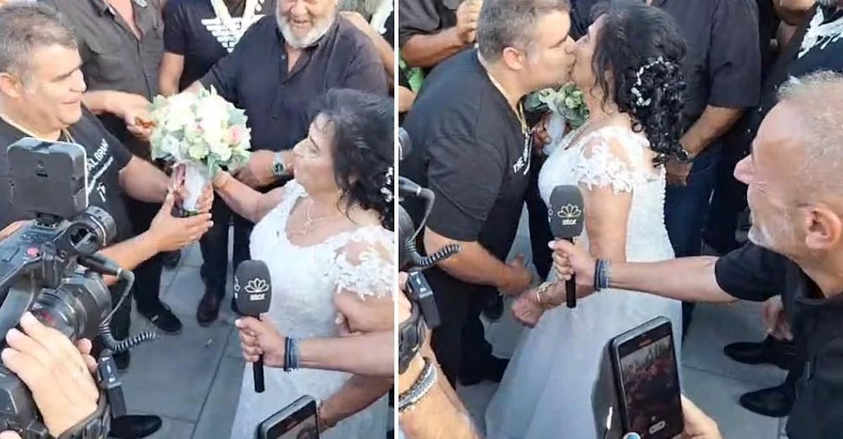 O γάμος της χρονιάς στην Κρήτη: Παντρεύτηκαν η 82χρονη Παρασκιώ και ο 41χρονος Κωστής [vid]