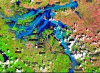 Θεσσαλία: Δορυφόρος απεικονίζει τις πρωτοφανείς πλημμύρες – “Πνίγηκαν” Τρίκαλα και Καρδίτσα [vid]