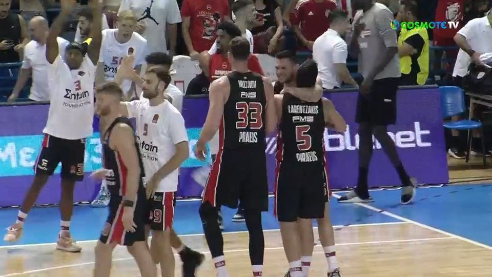 Ολυμπιακός – Ζάλγκιρις 75-72: Μιλουτίνοβ και Πίτερς ισοπέδωσαν την front line της λιθουανικής