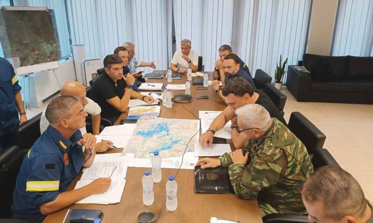 Κακοκαιρία – Λάρισα: Έκτακτη σύσκεψη στο Συντονιστικό Κέντρο Επιχειρήσεων [vid]