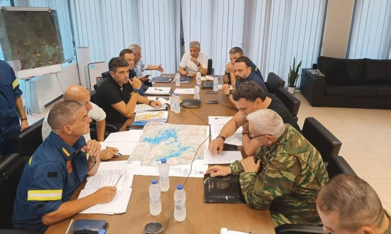 Κακοκαιρία – Λάρισα: Έκτακτη σύσκεψη στο Συντονιστικό Κέντρο Επιχειρήσεων [vid]