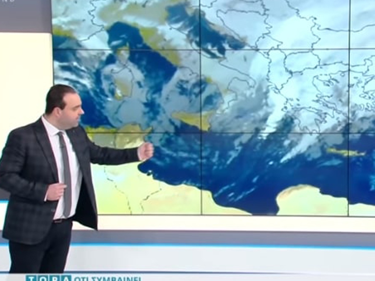 Πυρήνας καταιγίδας από τον Κλέαρχο Μαρουσάκη: «Θέλει προσοχή η Αττική! Δυστυχώς όπως όλα δείχνουν…» [vid]