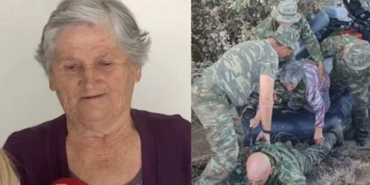 «Μου έλεγε να μη φοβάμαι. Πάτησα με τα γόνατα πάνω του»: Συγκινεί η κα Παρασκευή για τον πεζοναύτη