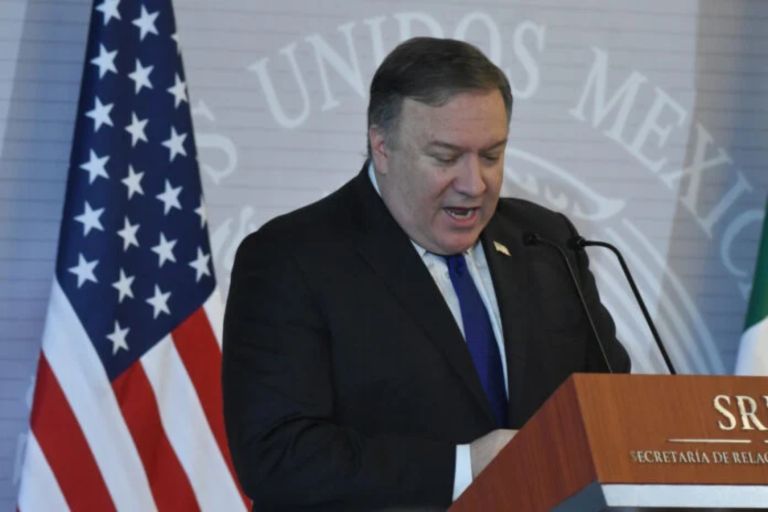 Pompeo at SNF event in Athens: I hope Erdogan becomes a good NATO partner