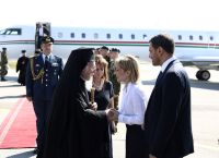 Εκπρόσωπος του Πρωθυπουργού στην υποδοχή του Οικουμενικού Πατριάρχη η Χριστίνα Αλεξοπούλου