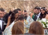 Ευαγγελία Συριοπούλου: Ο λαμπερός γάμος και τα δύο εντυπωσιακά νυφικά που επέλεξε να φορέσει