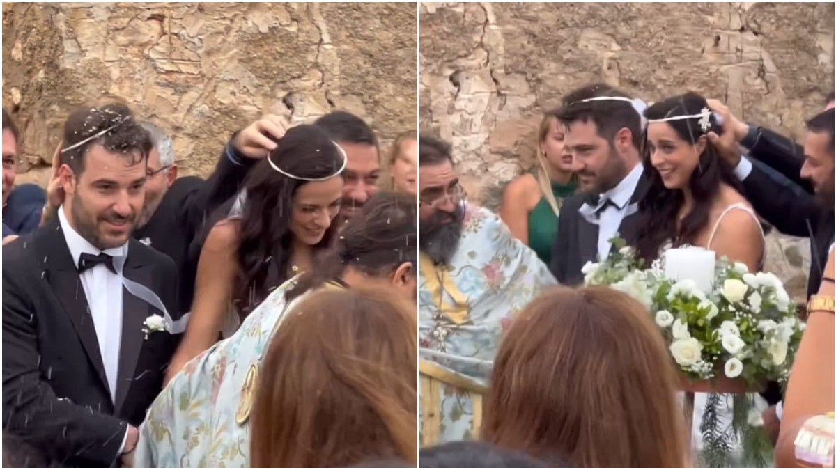 Ευαγγελία Συριοπούλου: Ο λαμπερός γάμος και τα δύο εντυπωσιακά νυφικά που επέλεξε να φορέσει