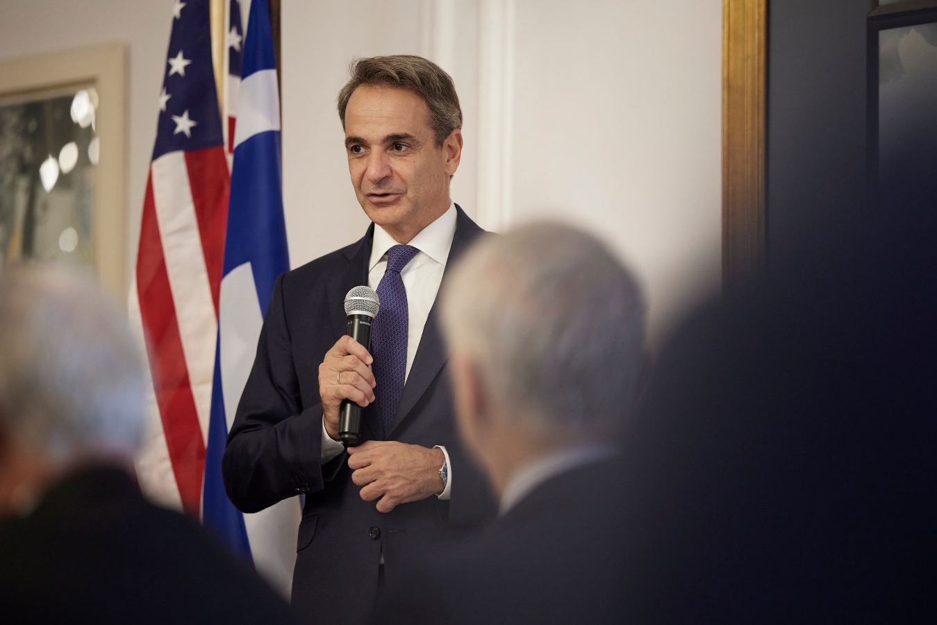 Μητσοτάκης σε ομογενείς στη Νέα Υόρκη: Είπα στον Ερντογάν, είναι μη αποδεκτή λύση δύο κρατών στην Κύπρο