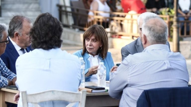President Sakellaropoulou stresses need for Evros support