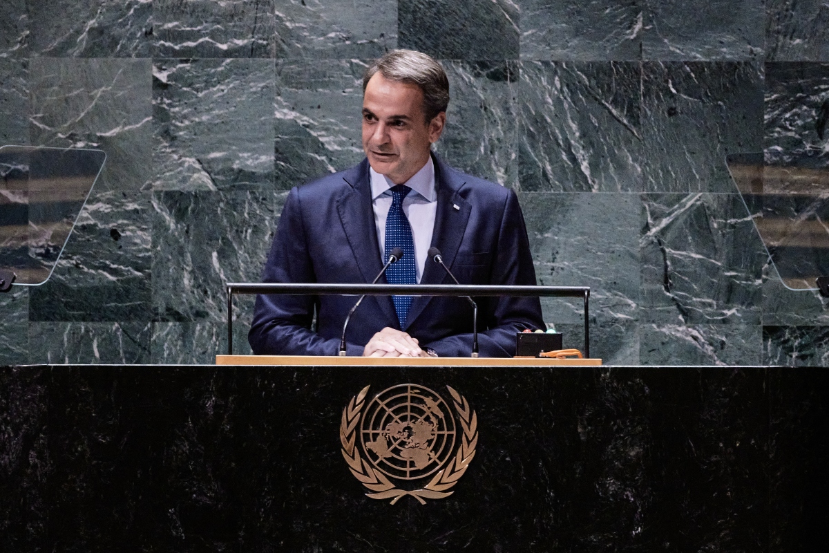 Τα ηχηρά μηνύματα Μητσοτάκη από το βήμα του ΟΗΕ