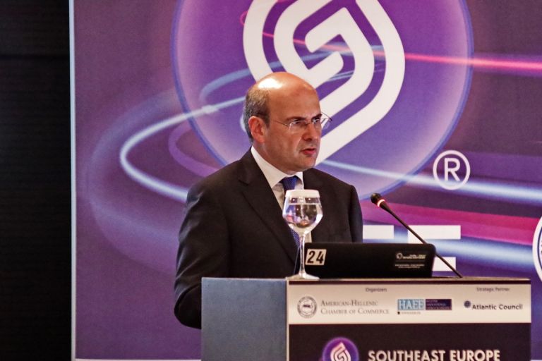Economy Minister Hatzidakis inaugurates booth of TIF honoree Bulgaria in Thessaloniki
