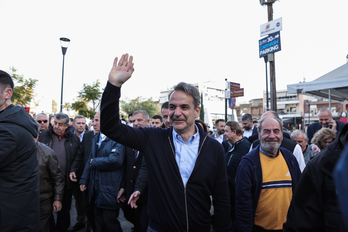 Μητσοτάκης: Περιοδείες με στόχο τη νίκη στις 13 περιφέρειες