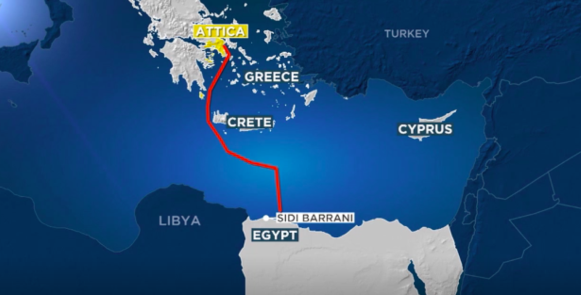 Η ηλεκτρική διασύνδεση Ελλάδας – Αιγύπτου, «GREGY», προτάθηκε γαι τη λίστα Έργων Αμοιβαίου Ενδιαφέροντος ΕΕ