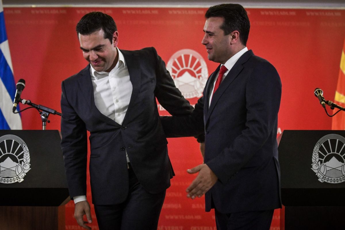 Επίσκεψη Αλ. Τσίπρα στον Ζ. Ζάεφ