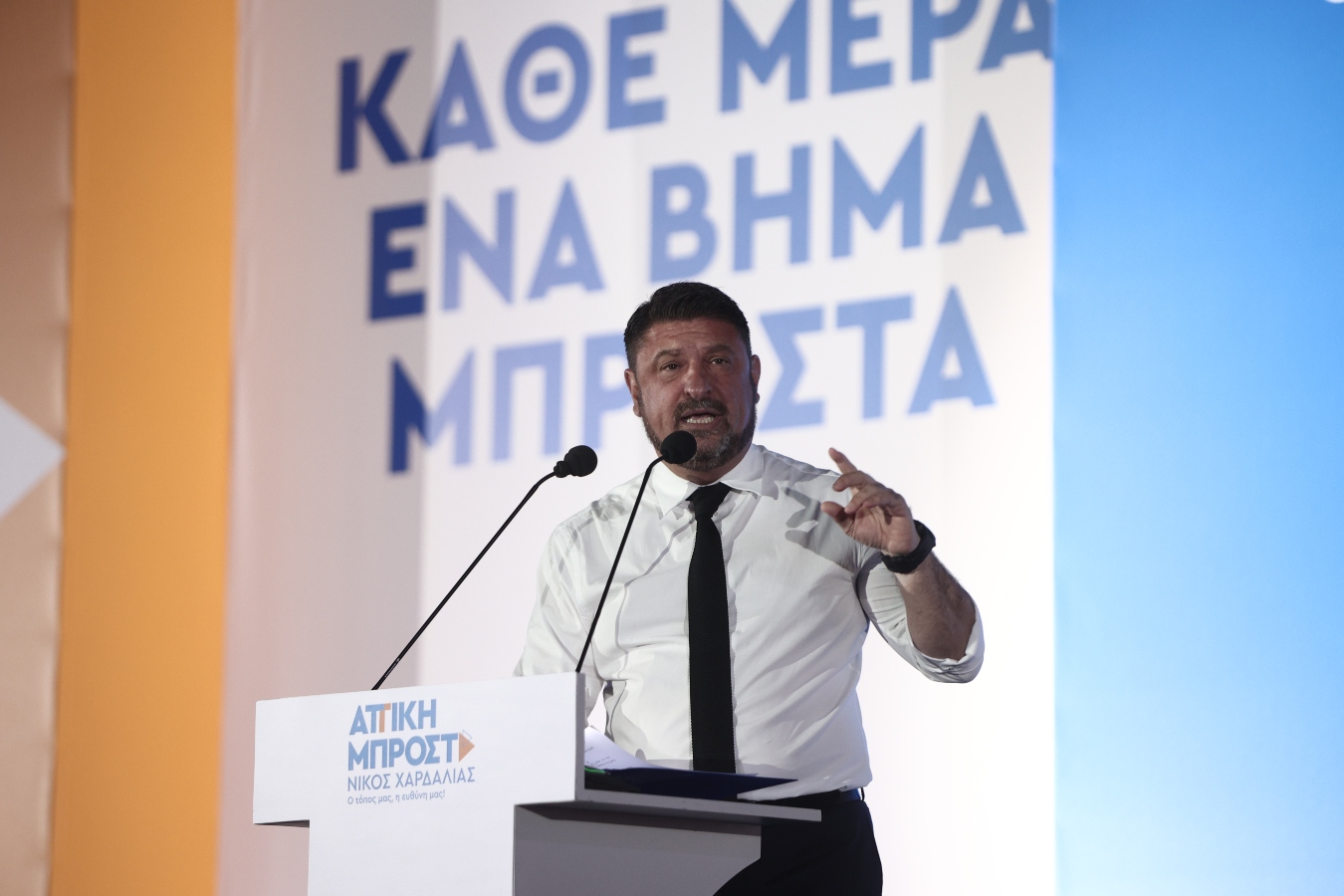 Χαρδαλιάς: Δεν θα διστάσω να κηρύξω την Αττική σε έκτακτη ανάγκη για να ολοκληρωθούν τα αντιπλημμυρικά έργα