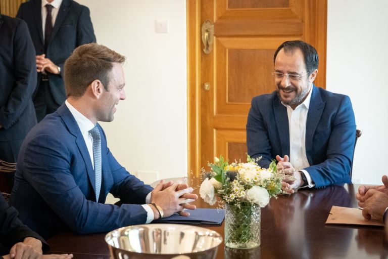 Kasselakis meets Cyprus President Christodoulides, reports an ‘extremely productive’ discussion