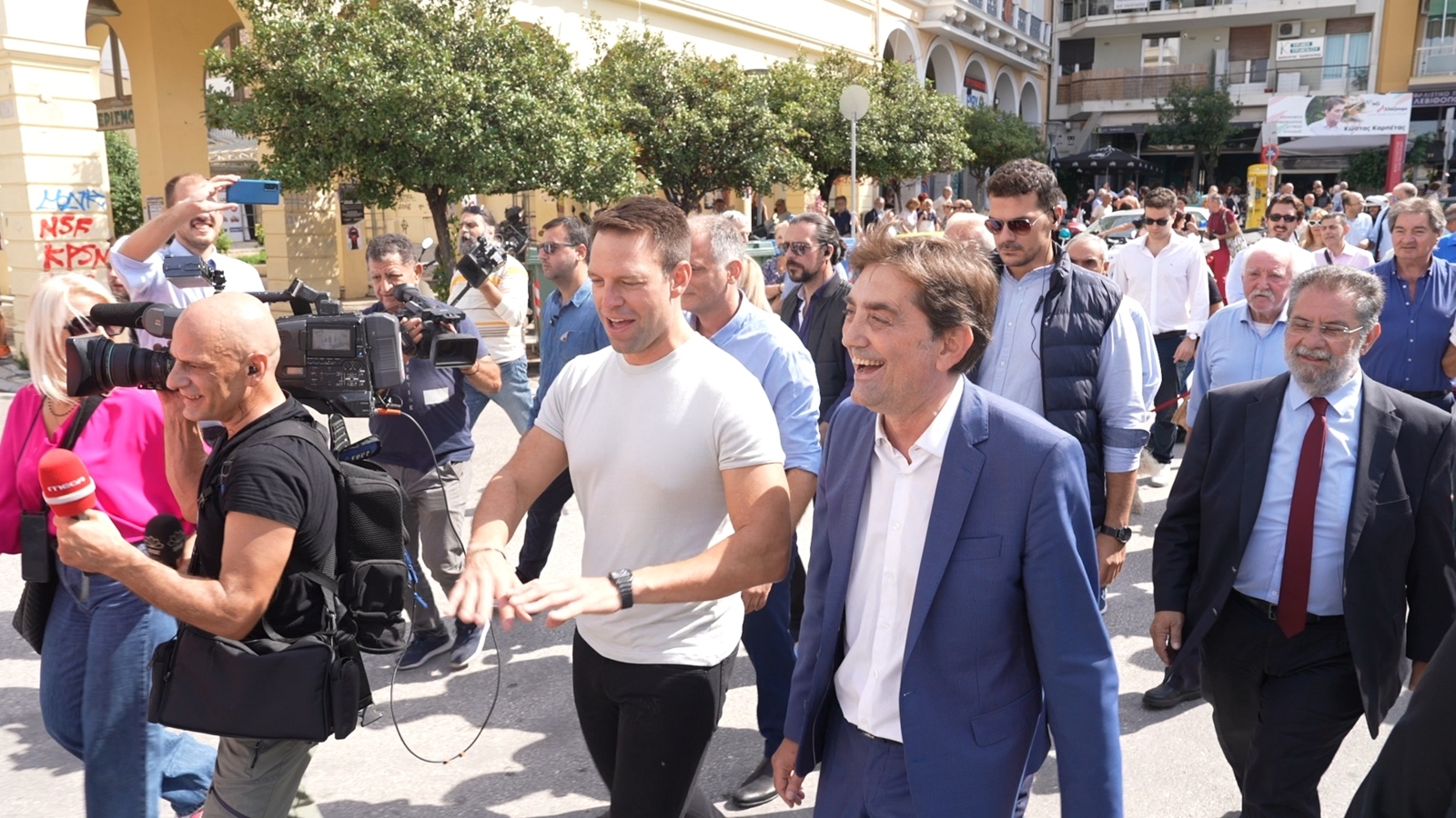 Κασσελάκης από Πάτρα: “Την Κυριακή ψηφίζουμε ανθρώπους με καθαρά χέρια”