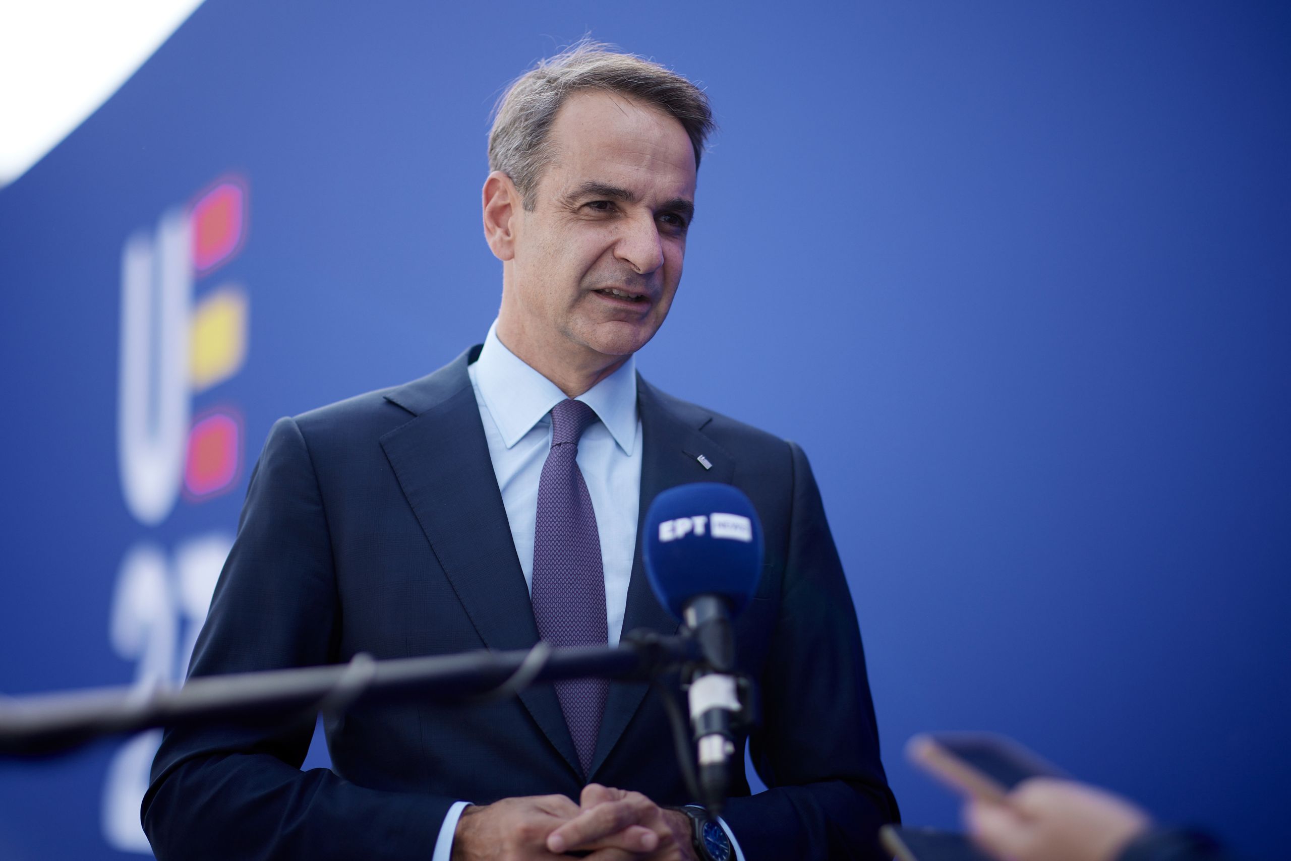 Μητσοτάκης από Σύνοδο Κορυφής: Να υπάρξει ανθρωπιστική παύση για να προστατευτούν οι άμαχοι στη Γάζα