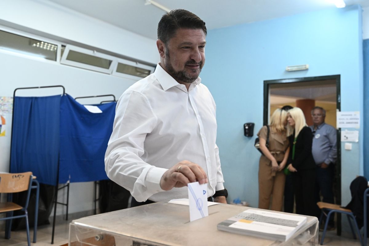 Αυτοδιοικητικές εκλογές: Ψήφισε ο Νίκος Χαρδαλιάς – “Ραντεβού σήμερα στις κάλπες και αύριο στις γειτονιές”