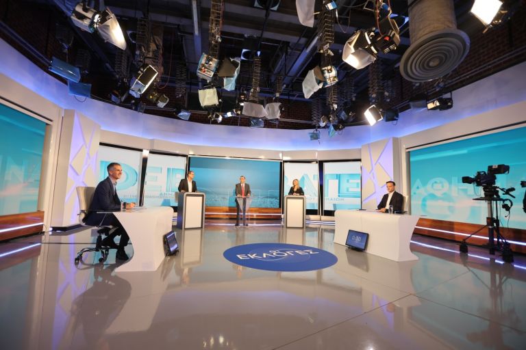 Debate Μπακογιάννη – Δούκα: Τι είπαν για κάμερες, εγκληματικότητα και «Μεγάλο Περίπατο» [vid]