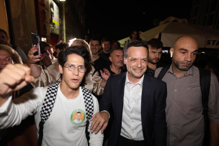 New Athens mayor Haris Doukas thanks PASOK, SYRIZA for their support