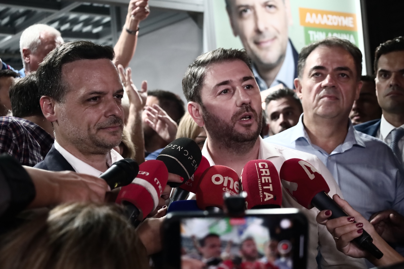 Ανδρουλάκης για εκλογές: Πετύχαμε μία μεγάλη νίκη για το ΠΑΣΟΚ – Η πρώτη μεγάλη ήττα Μητσοτάκη