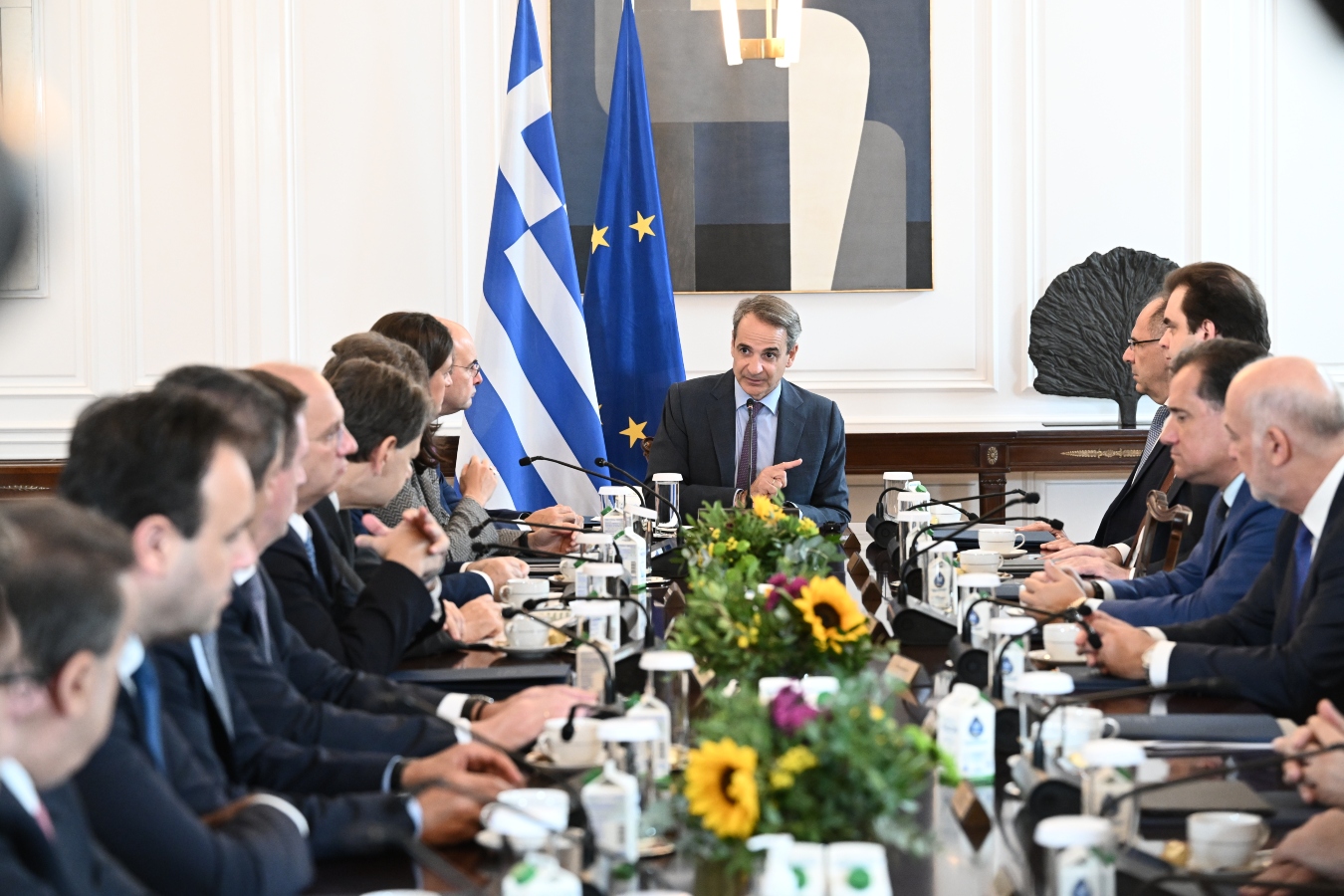 Μητσοτάκης στο υπουργικό: Θα ταξιδέψω στην περιοχή όταν το επιτρέψουν οι συνθήκες [vid]