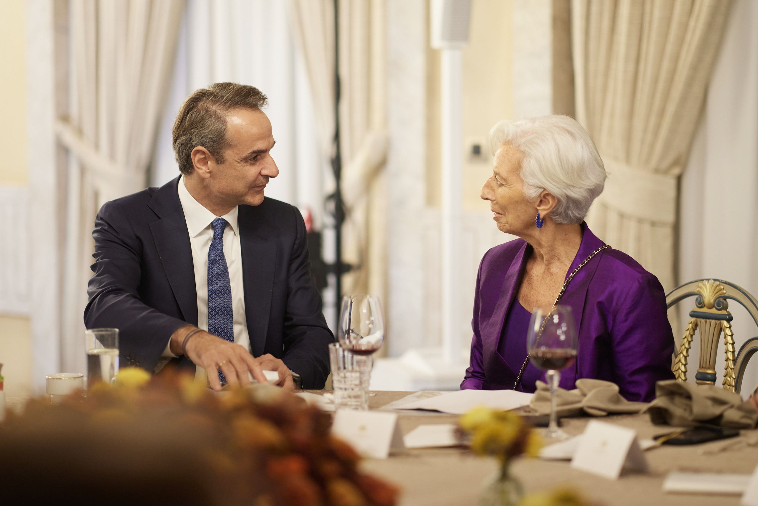 Μητσοτάκης προς την ΕΚΤ: Η Ευρώπη πρέπει να ενισχύσει τις δημόσιες επενδύσεις
