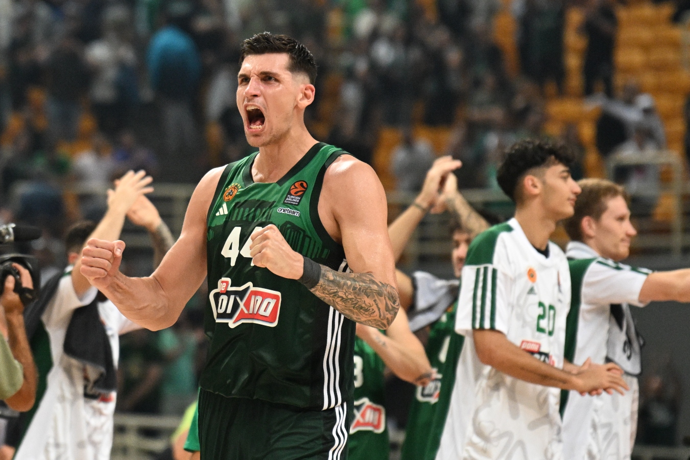 Παναθηναϊκός – Μπασκόνια: Το «τριφύλλι» ήθελε μια μεγάλη νίκη και την πέτυχε [vid]