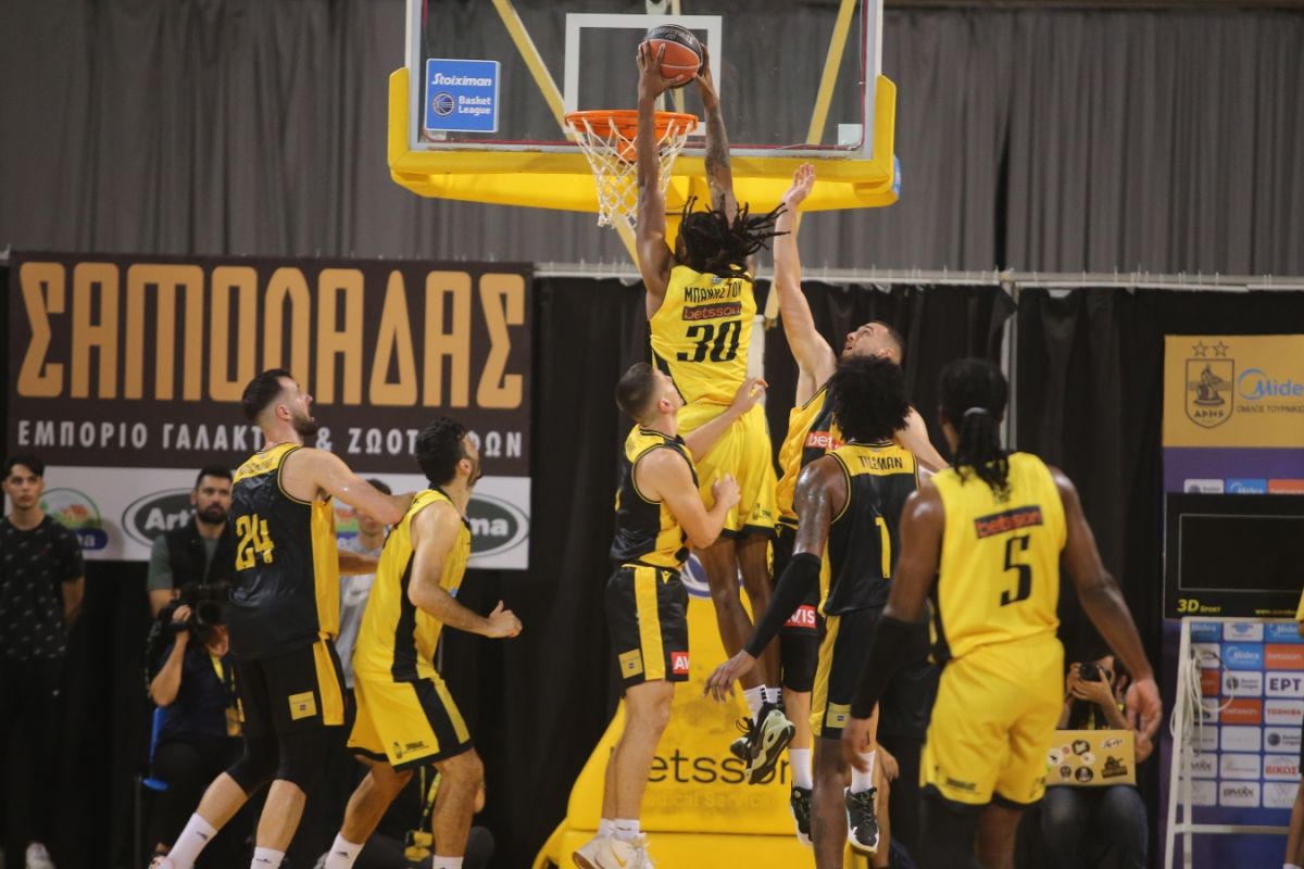 Άρης-ΑΕΚ 75-64: Οι γηπεδούχοι νικητές στο ντέρμπι [vid]