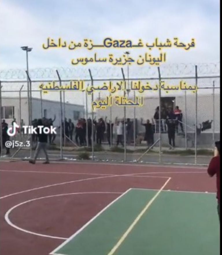 “Allahu akbar”: Palestinians in Samos celebrate Hamas attack on Israel